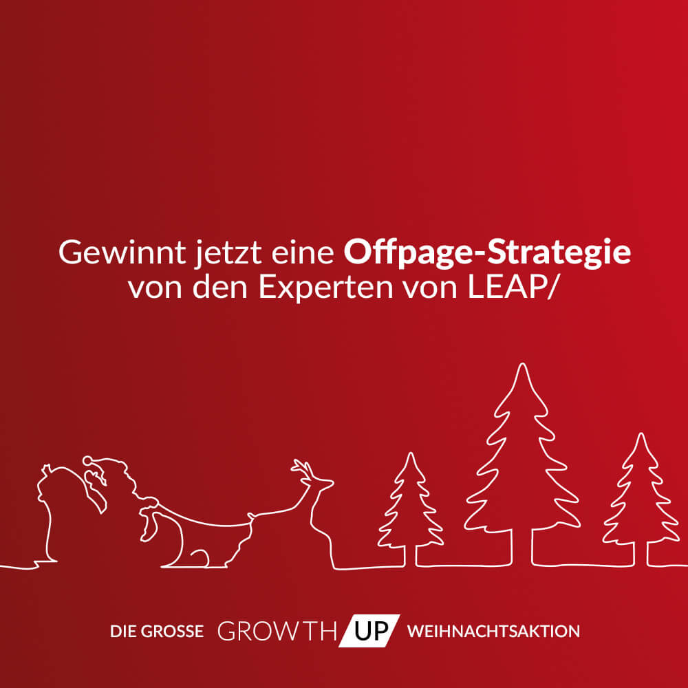 Bild: GrowthUp Weihnachtsaktion