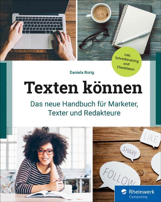 Cover "Texten können" (Rheinwerk Verlag, 2019)